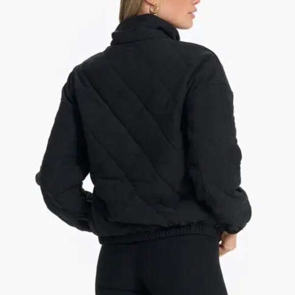 VUORI Women's Halo Insulated Jacket Size L Black Heather - Picture 2 of 9